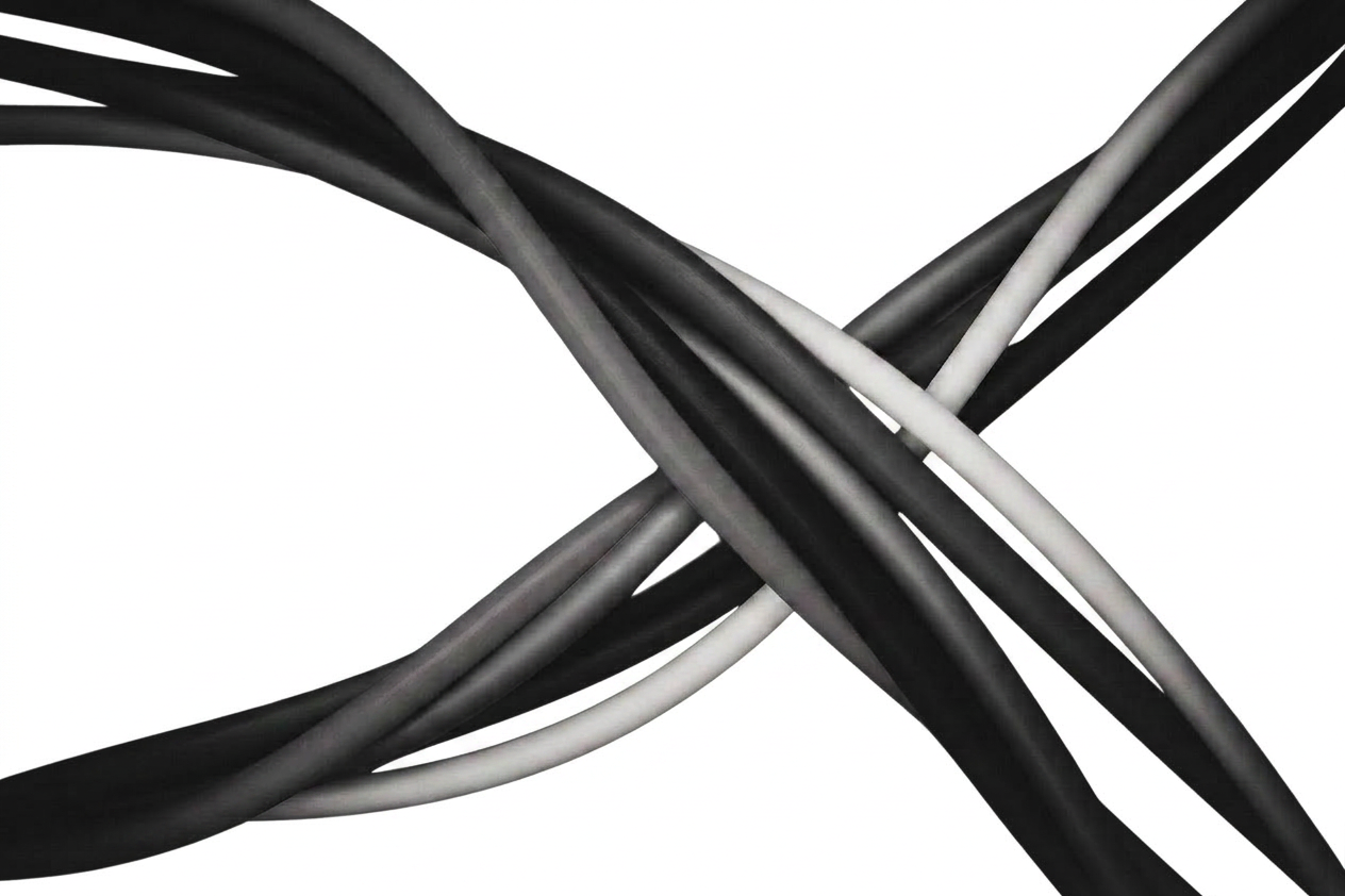 Intertwined cables